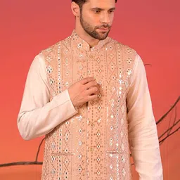 Rangkathaa Men Regular Pure Silk Kurta with Pyjamas-picture-56