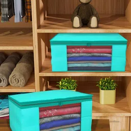 Kuber Industries Green Set of 6 Regular Drawer Organiser Organisers image 2