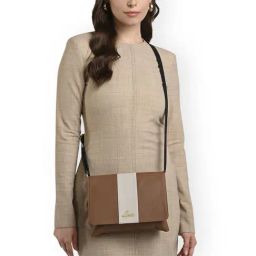 Lavie Tan Reese 2c Color Block Medium Leather Cross Body Bag-picture-2