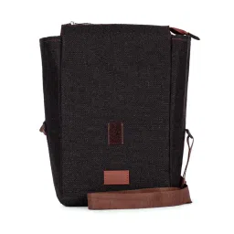 ZOUK Black Solid Handbag image 4