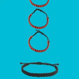 Dynamic Retail Global Men Set of 4 Wraparound Bracelet-image-95