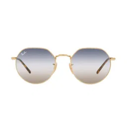 Ray-Ban 0RB3565 Light Blue Gradient Jack Round Sunglasses - 52.9 mm-image-58