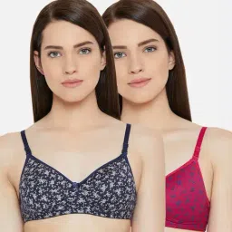 Lady Lyka Multicolor Non Wired Padded T-Shirt Bra (Pack Of 2)-image-75