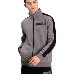 Puma Grey Full Sleeves Jacket-picture-12