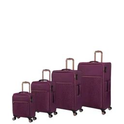 it luggage Bewitching Purple Set of 4- 28-24-20 & 18 inches Expandable Softcase Trolley with TSA-image-15
