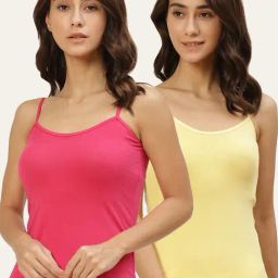 Lady Lyka Multicolor Camisole (Pack of 2)-picture-44