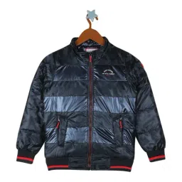 Monte Carlo Kids Blue Quilted Jacket-image-16