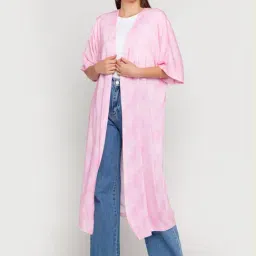Zink London Pink Long Shrug-picture-40