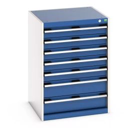 Bott 7 Drawer Sheet Steel Floor Standing Cabinet 650x650x900 mm, 40019051.11V-image-30