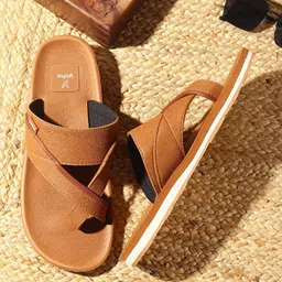 yoho Men Snugly Ethnic Slipper image 3
