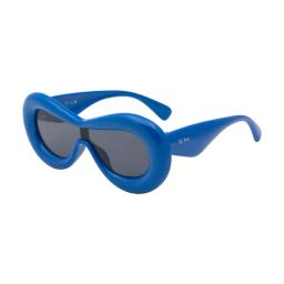 Ted Smith Grey Aviator UV Protection Unisex Sunglasses-29
