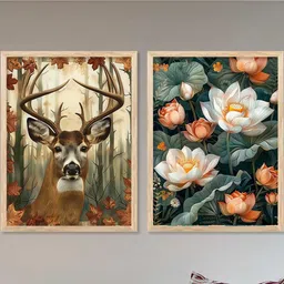 WALLLANE Brown Wood Wall Art-image-21