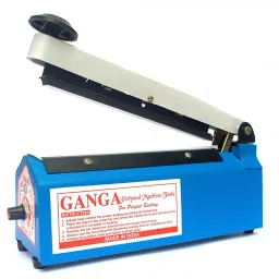 Ganga 254 mm(10 Inch) Poly Hand Sealing Machine-33