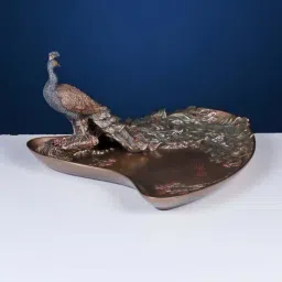 Ekaa Handicrafts Peacock Platter-picture-43