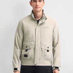 U.S. Polo Assn. Denim Co. Beige Regular Fit Printed Jacket-14