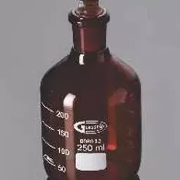 Glassco 100 ml Reagent Narrow Mouth Amber Bottle 273.276.02A-13