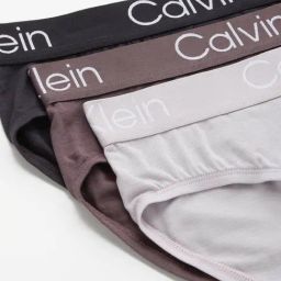 Calvin Klein Multicolor Regular Fit Logo Printed Briefs - Pack Of 3-picture-7