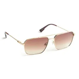 Opium Brown UV Protection Aviator Sunglasses for Men-picture-26