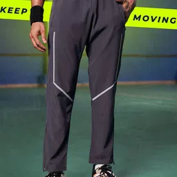 Fit Monkey Men Dry Fit Mid Rise Track Pants-image-16