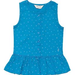 Gini & Jony Kids Blue Printed  Top-image-23
