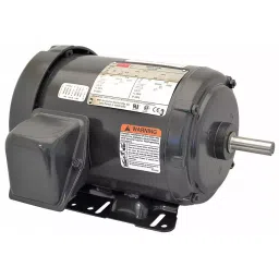 Dayton Three Phase 3/4 HP Rigid Base Mount F Class General Purpose Motor, 3N427-23