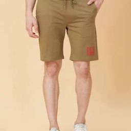 Being Human Olive Regular Fit Shorts-picture-46