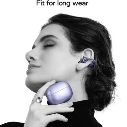 Noise Newly Launched Air Clips Wireless Open Ear Earbuds with Chrome Finish| Airwave Technology image 3