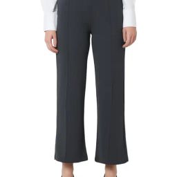 Smarty Pants Charcoal Grey Trousers-11