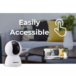 Panasonic Smart Wi-Fi Camera White 2 MP 10 m IR Distance M12 Lens Mount, PI-PNA2PWA image 3
