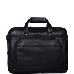Calvadoss Women Textured Leather Laptop Bag-25