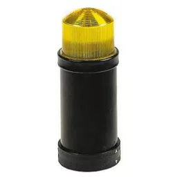 Schneider Electric XVB Yellow 24 V AC/DC Flashing Xenon Beacon, XVBC8B8-12