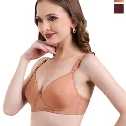 INGRID Women Pack Of 2 Medium Coverage Heavily Padded Bra-picture-52