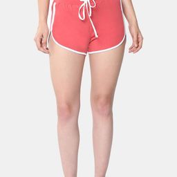 Envie Women Coral Shorts-image-77