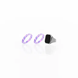 Dynamic Retail Global Men Multi Ring-picture-14