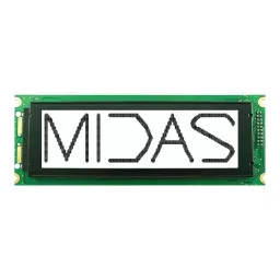 MIDAS DISPLAYS LCD GRAPHIC DISPLAY, 240X64P, FSTN, 3.3V, MC240064GD6W-FPTLW-4