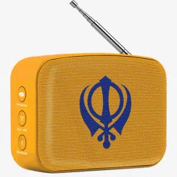 Saregama Carvaan Mini Gurbani SCM02 Bluetooth Speaker (Saffron Orange)-11