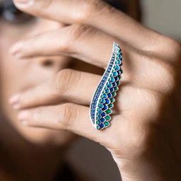 Shaya 92.5 Sterling Silver Owning My Weird Humour Ring-image-44