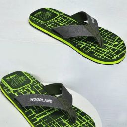 Woodland Men's Green Flip Flops-picture-17