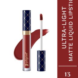 Pilgrim Oh So Crme! Ultra Light Matte Liquid Lipstick- 3.5 ml- Rouge Crush-13-picture-29