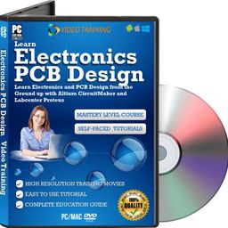 Mastering ELECTRONICS AND PCB DESIGN Training Tutorial Video DVD – Fast Learning Self-Paced Tutorial High Quality Training Videos with Examples | No Subscription Required | LIFETIME ACCESS | NO LIMITS image 1