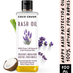 Coco Crush Rash Oil for Babies - Diaper & Nappy Rash Relief, Organic, Prevents Irritation - 100ml-image-60