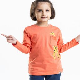 Reedoo Unisex Kids Bio Finish Graphic Printed Round Neck Cotton T-shirt-54