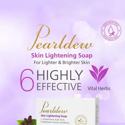 Pearldew Set Of 4 Pearldew Skin Lightening Soap - 75 g Each image 4