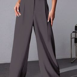 SZN Women Regular Fit High-Rise Korean Pants-picture-16