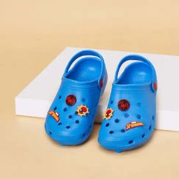 Pantaloons Junior Blue Back Strap Clogs-image-54
