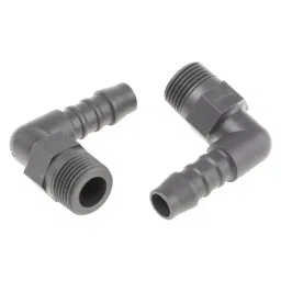 RS PRO Hose Connector Elbow Hose Tail Adaptor BSP 3/8 inch 10 mm ID, 795297-image-29