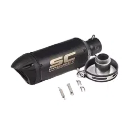 RA Accessories Black SC Project Mini2 Silencer Exhaust for Yamaha FZ S Ver 2.0 FI-picture-22