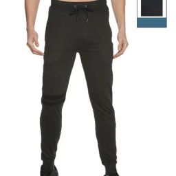 Force NXT Grey & Navy Cotton Regular Fit Logo Printed Joggers - Pack Of 2-picture-11