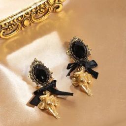 Sohi goldplated drop earrings for women-image-16