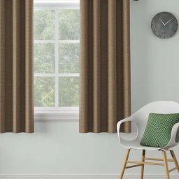 DDECOR Live Beautiful Brown Polyester 5 ft Window Curtain-image-17